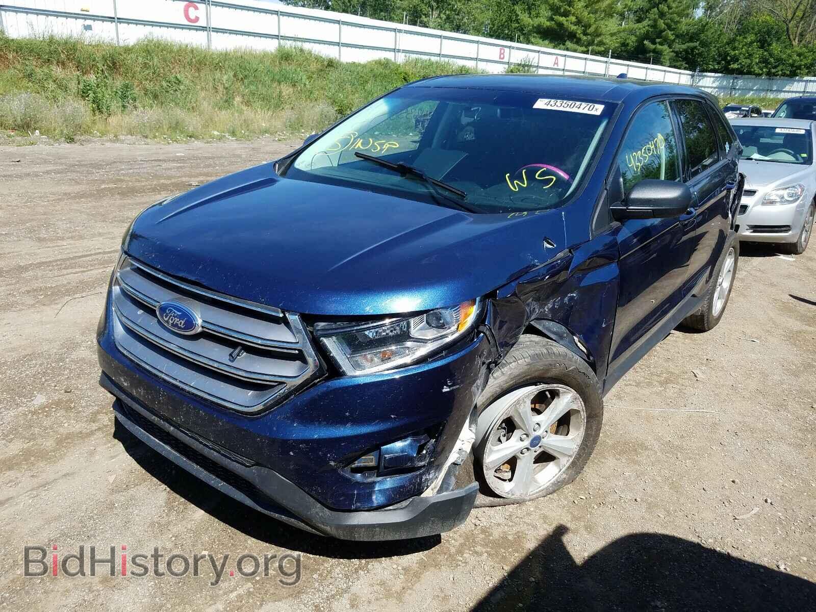 2017 FORD EDGE - VIN: 2FMPK4G9XHBC43423 - Фото 2