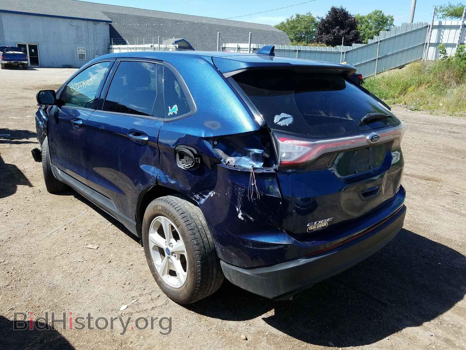 2017 FORD EDGE - VIN: 2FMPK4G9XHBC43423 - Фото 3