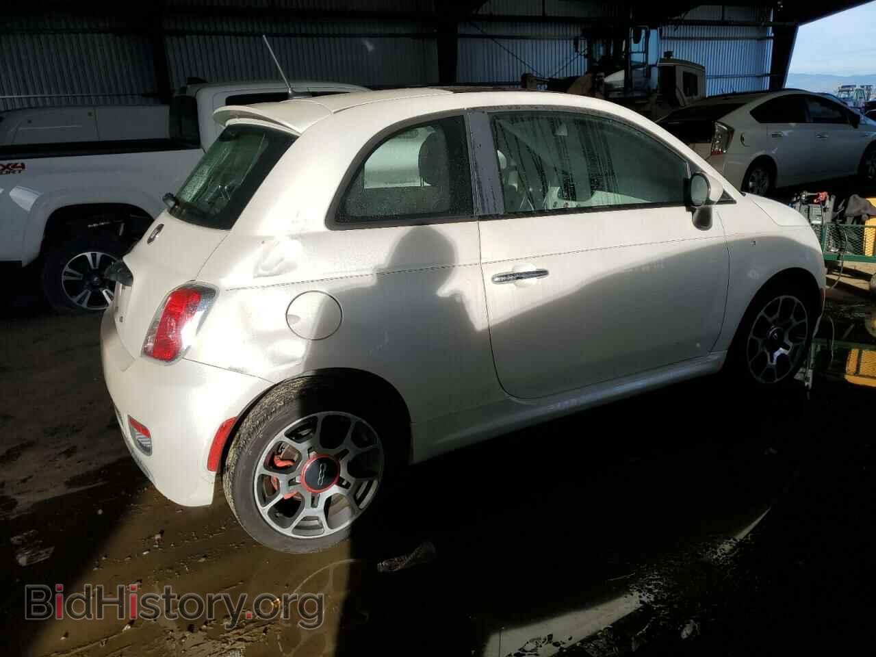2012 FIAT 500 - VIN: 3C3CFFBR5CT340606 - Фото 3