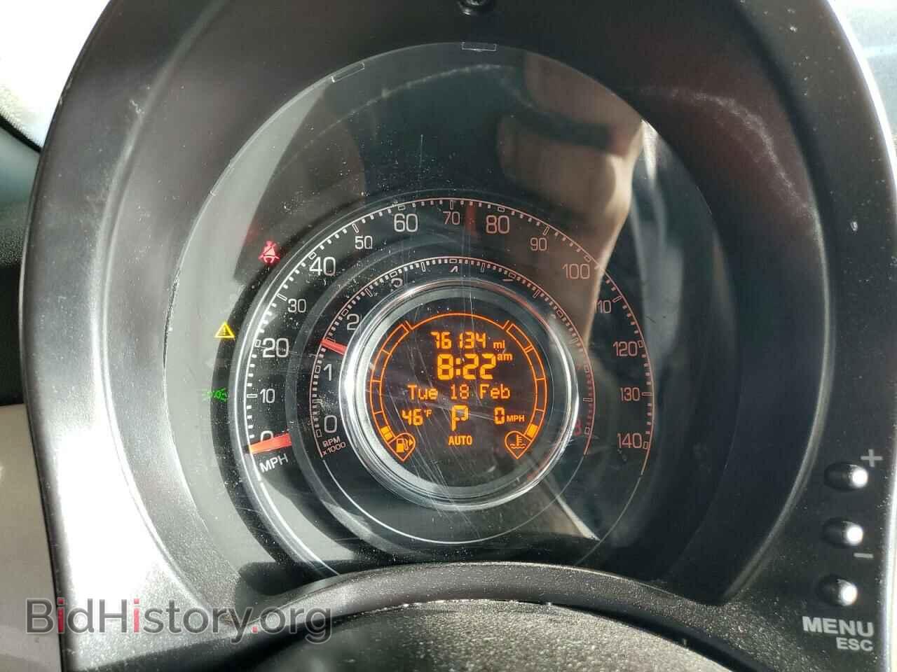 2012 FIAT 500 - VIN: 3C3CFFBR5CT340606 - Фото 9