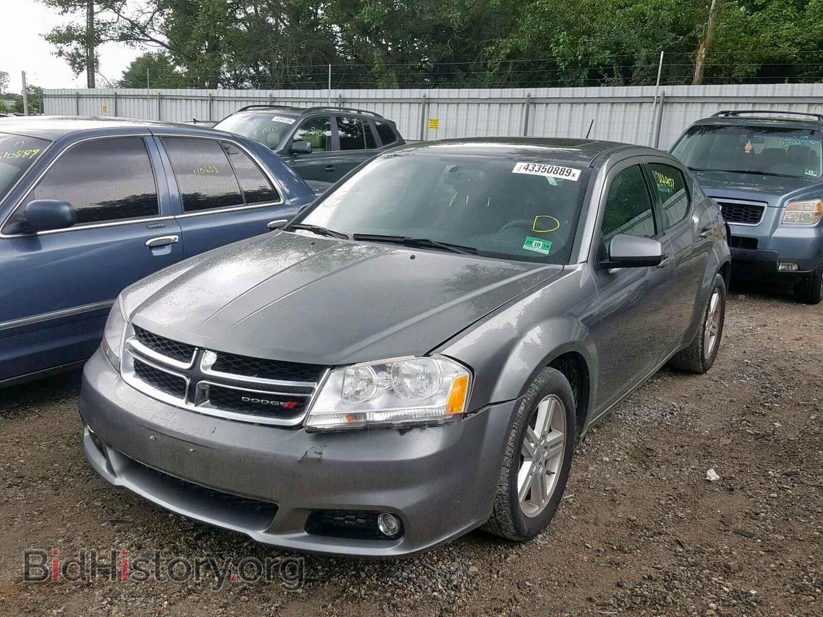 2013 DODGE AVENGER - VIN: 1C3CDZCB9DN544528 - Фото 2