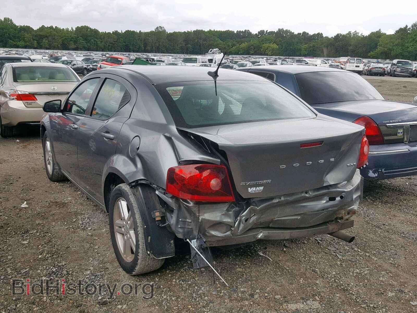 2013 DODGE AVENGER - VIN: 1C3CDZCB9DN544528 - Фото 3