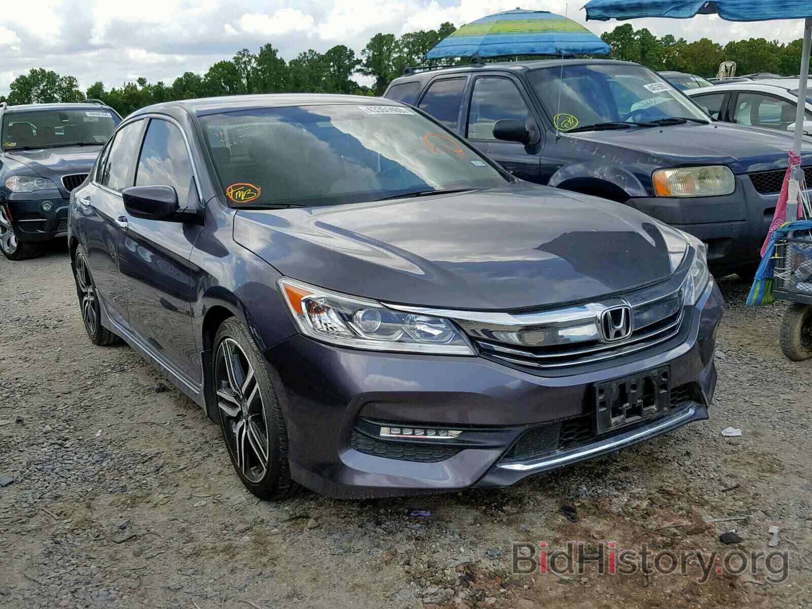 Photo 1HGCR2F55HA031687 - HONDA ACCORD SPO 2017