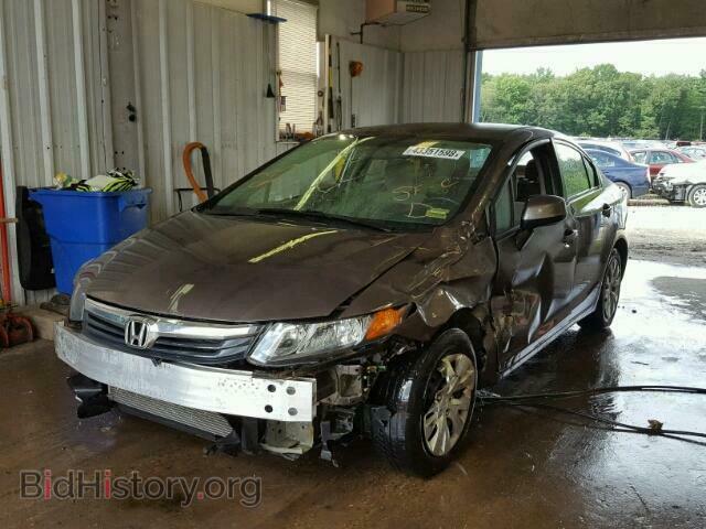 2012 HONDA CIVIC LX - VIN: 2HGFB2F50CH576708 - Фото 2