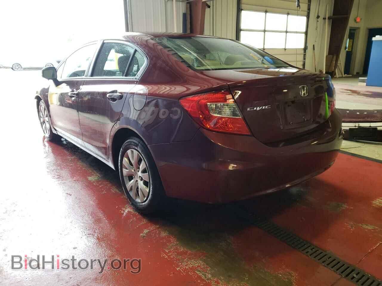2012 HONDA CIVIC - VIN: 2HGFB2F51CH543328 - Фото 3