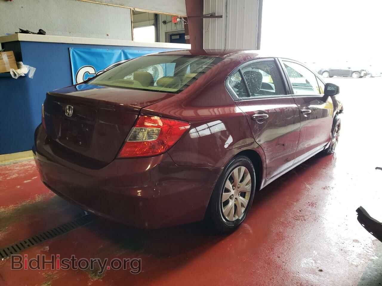 2012 HONDA CIVIC - VIN: 2HGFB2F51CH543328 - Фото 4