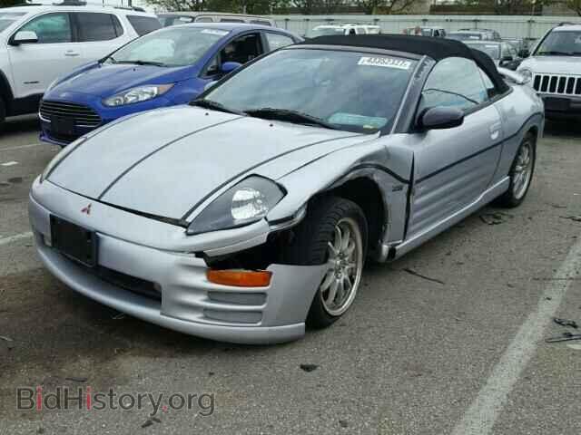 2001 MITSUBISHI ECLIPSE - VIN: 4A3AE55H71E003917 - Фото 2