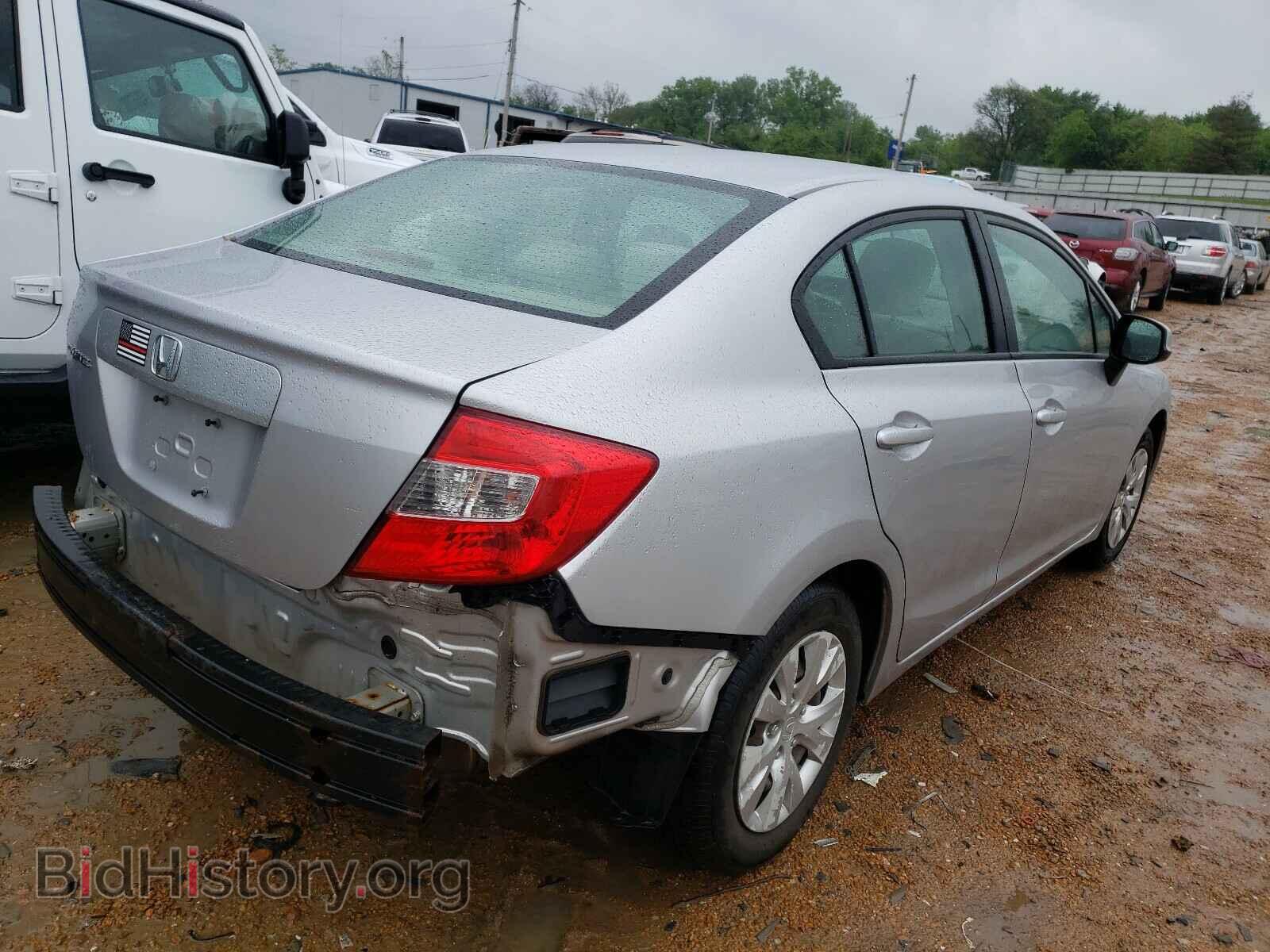 2012 HONDA CIVIC - VIN: 19XFB2F56CE033051 - Фото 4