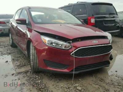 2015 Ford FOCUS Focus SE, burgundy — VIN 1FADP3F28FL200631, Copart