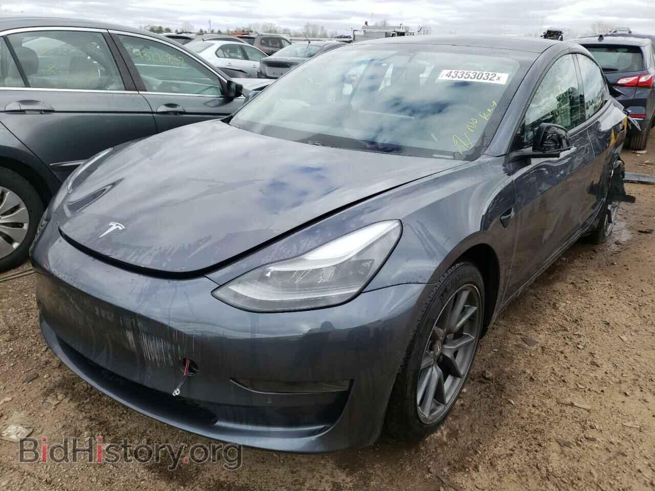 2021 TESLA MODEL 3 - VIN: 5YJ3E1EA9MF906113 - Photo 2