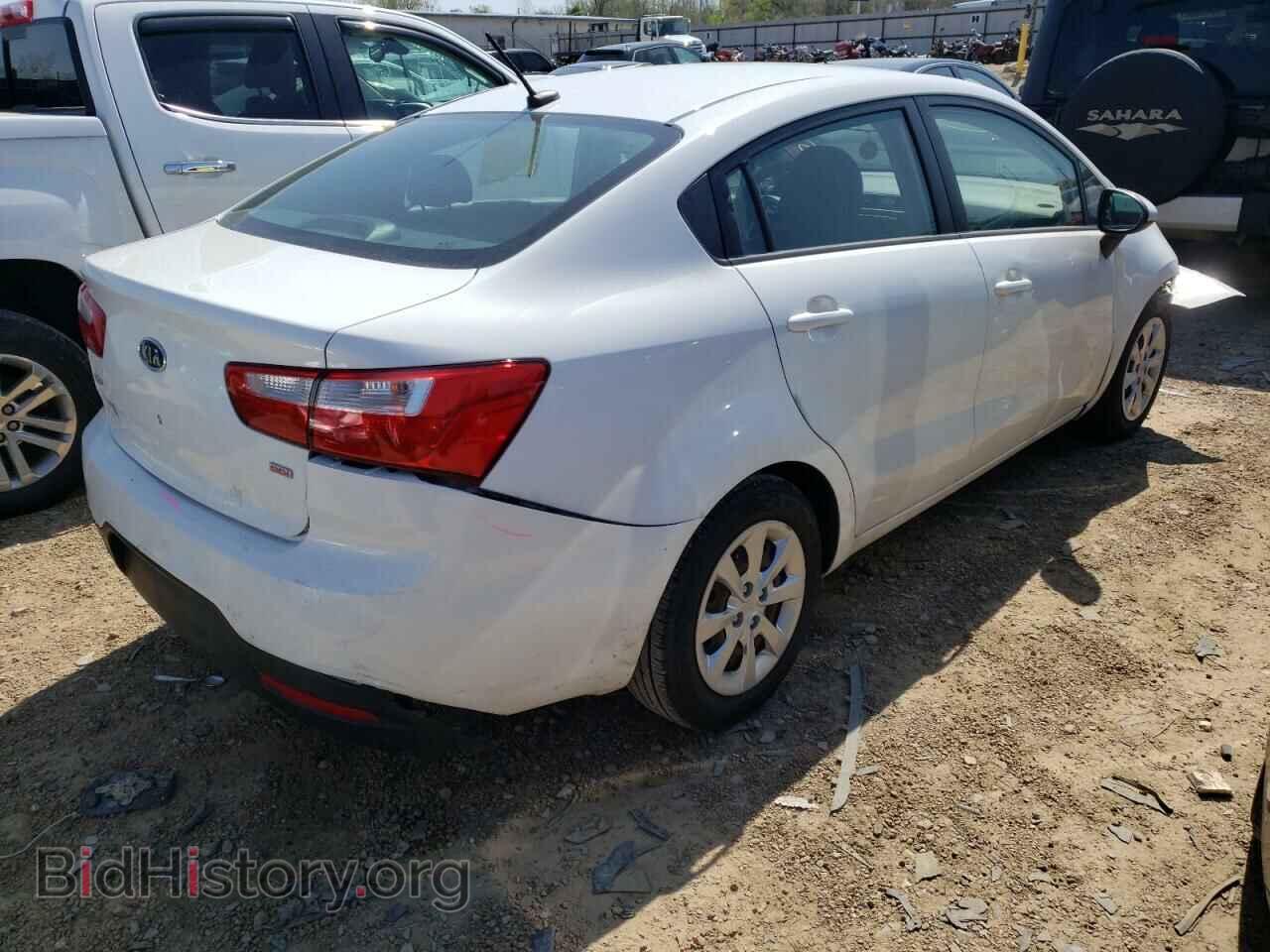 2012 KIA RIO - VIN: KNADM4A37C6052245 - Фото 4