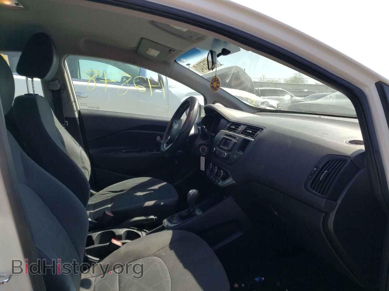 2012 KIA RIO - VIN: KNADM4A37C6052245 - Фото 5