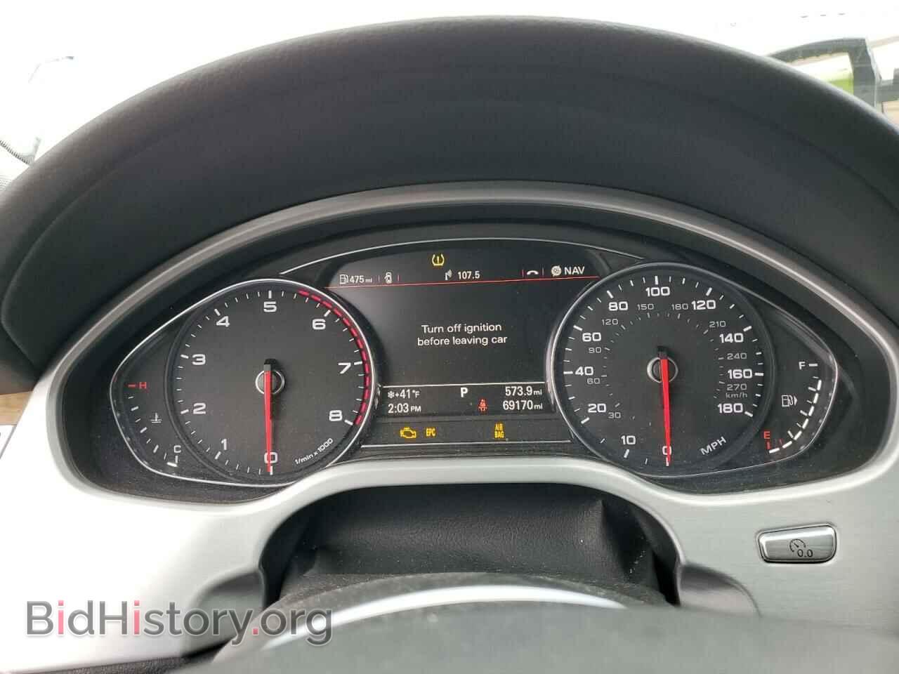 2013 AUDI A8 - VIN: WAUA2AFD5DN016862 - Фото 9