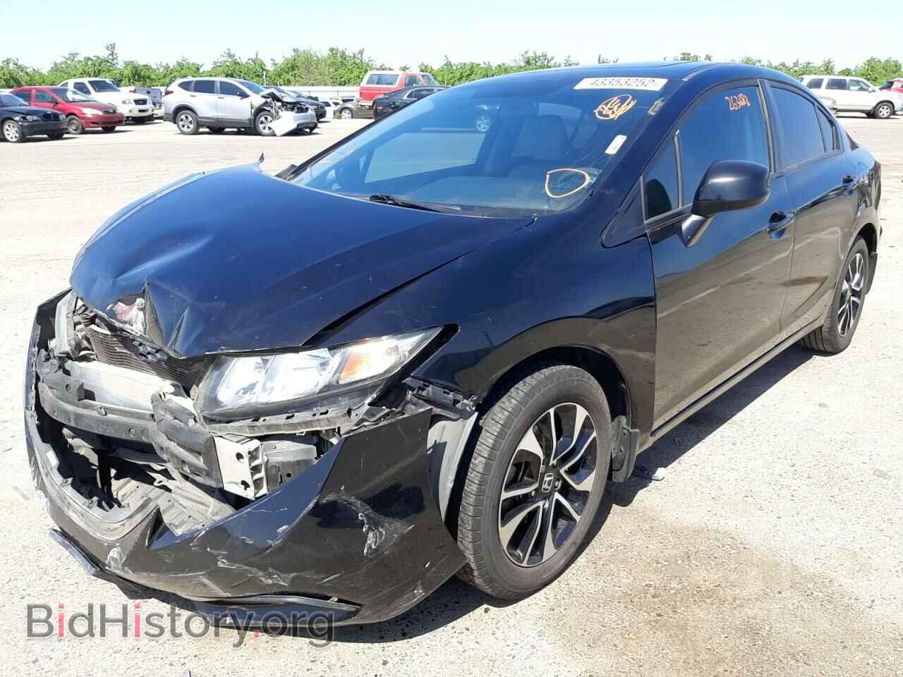 2013 HONDA CIVIC - VIN: 2HGFB2F81DH519042 - Фото 2