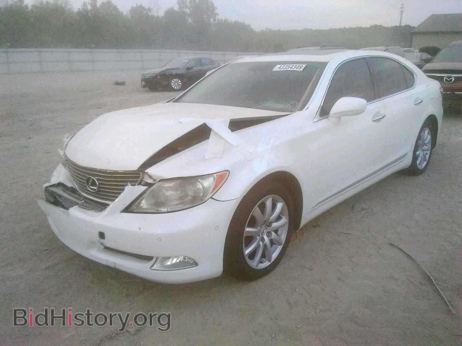 2008 LEXUS LS460 - VIN: JTHBL46F185052382 - Фото 2