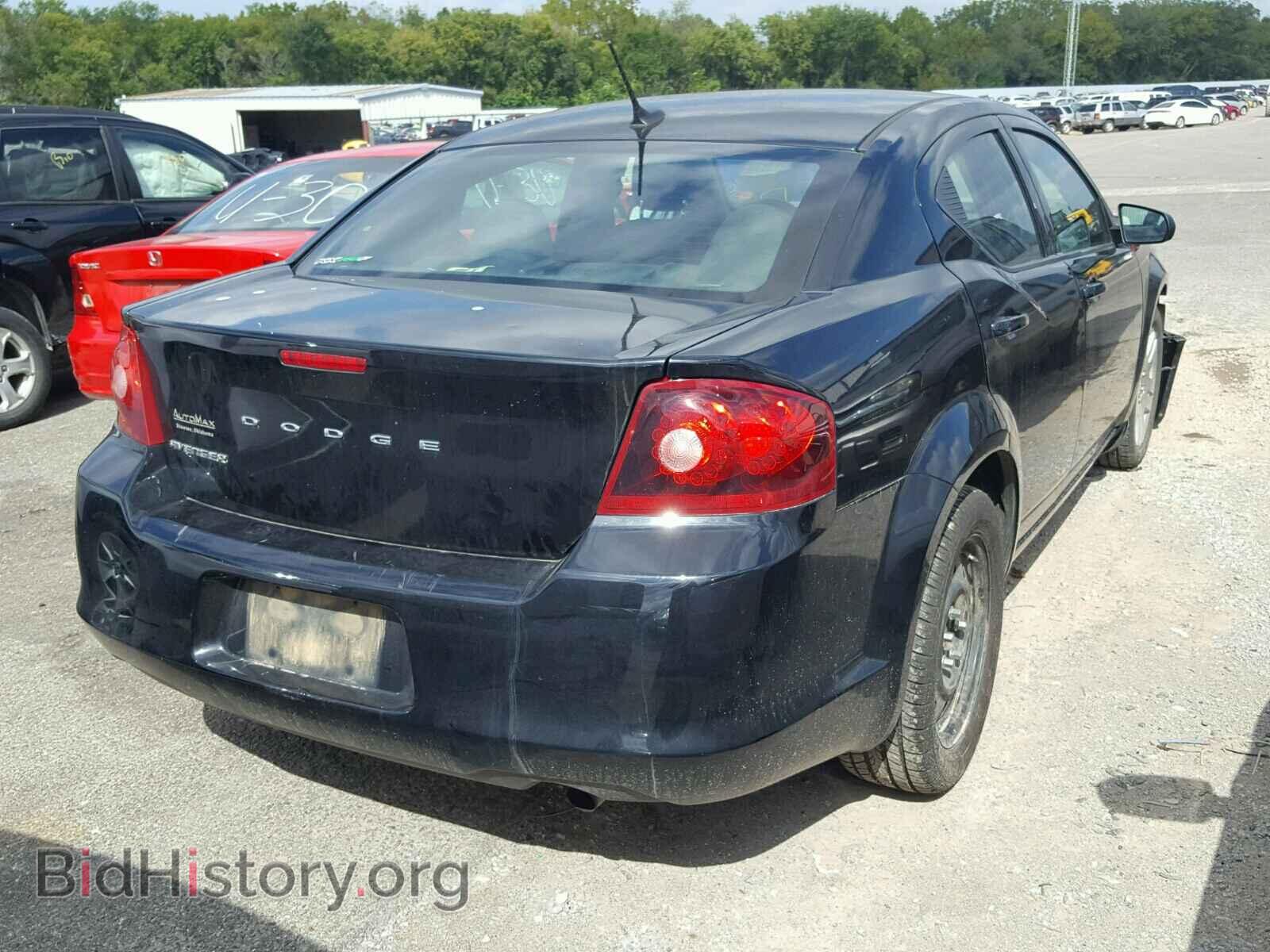 2014 DODGE AVENGER - VIN: 1C3CDZABXEN140187 - Фото 4