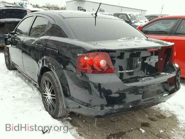 2011 DODGE AVENGER - VIN: 1B3BD4FB1BN573008 - Фото 3