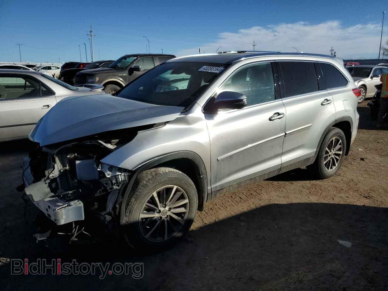 Фотография 5TDJZRFH1KS704624 - TOYOTA HIGHLANDER 2019