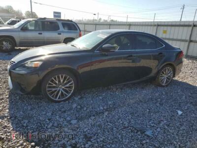 2014 Lexus IS 250, черный — VIN JTHBF1D27E5005794, Copart