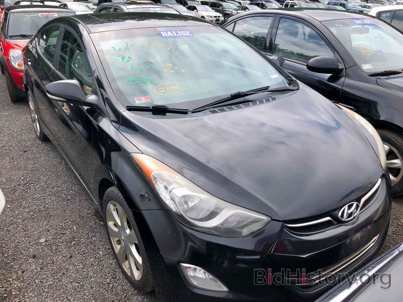 Photo 5NPDH4AE9BH035458 - HYUNDAI ELANTRA 2011