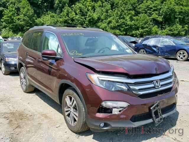 Фотография 5FNYF6H30GB093911 - HONDA PILOT EX 2016