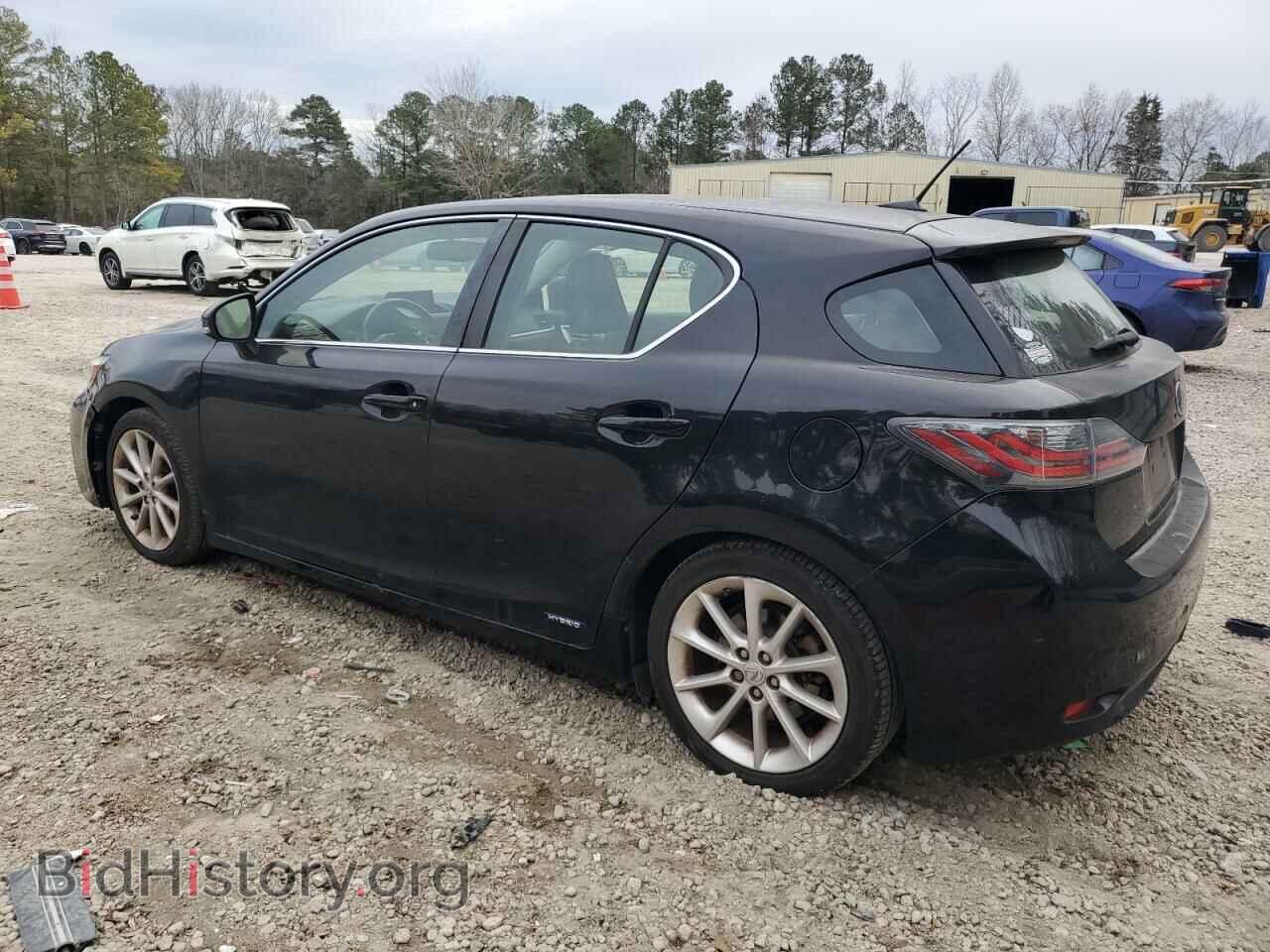 2012 LEXUS CT 200 - VIN: JTHKD5BH8C2058426 - Фото 2
