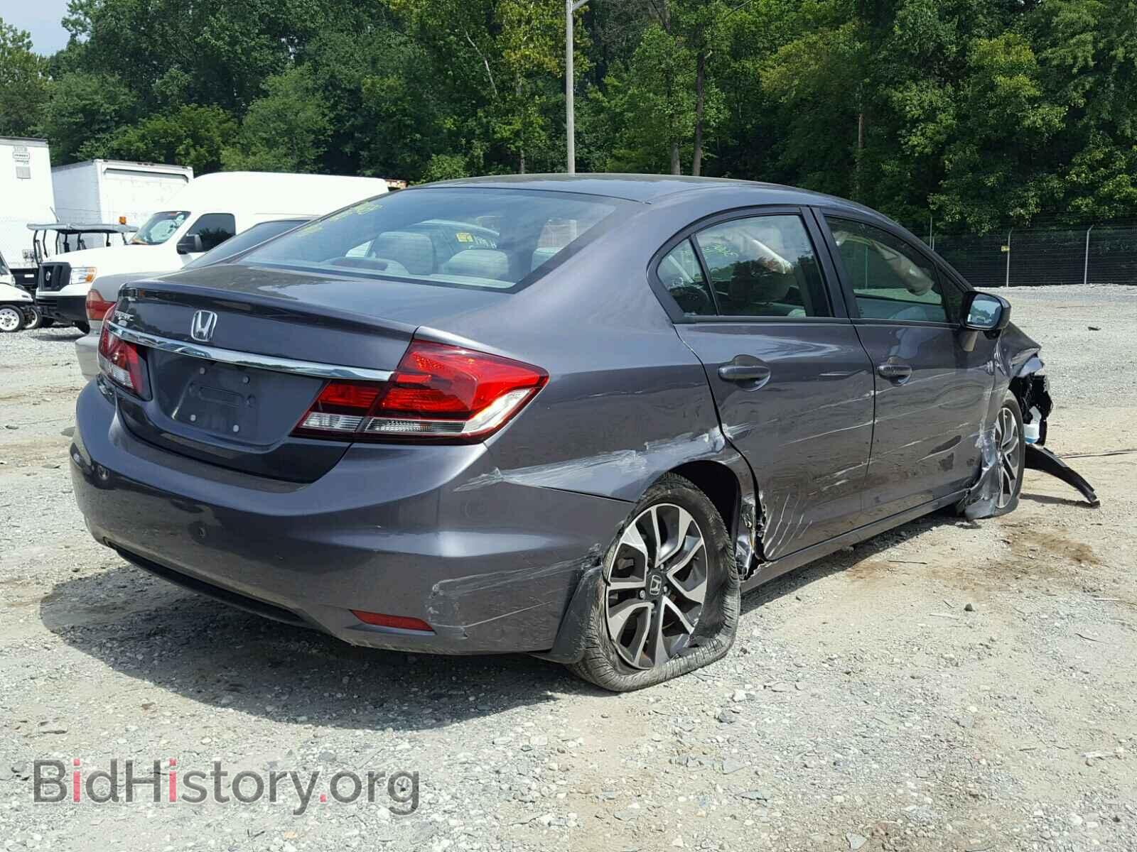 2014 HONDA CIVIC - VIN: 19XFB2F80EE230469 - Фото 4