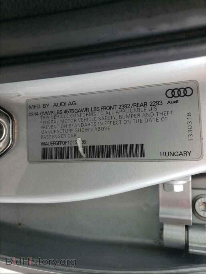 2015 AUDI A3 - VIN: WAUEFGFF0F1012688 - Фото 10