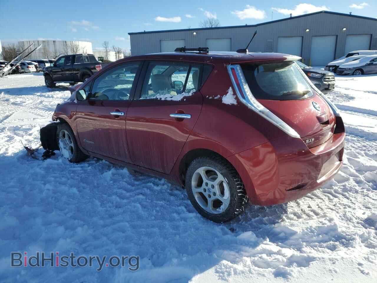 2013 NISSAN LEAF - VIN: 1N4AZ0CP7DC411408 - Фото 2