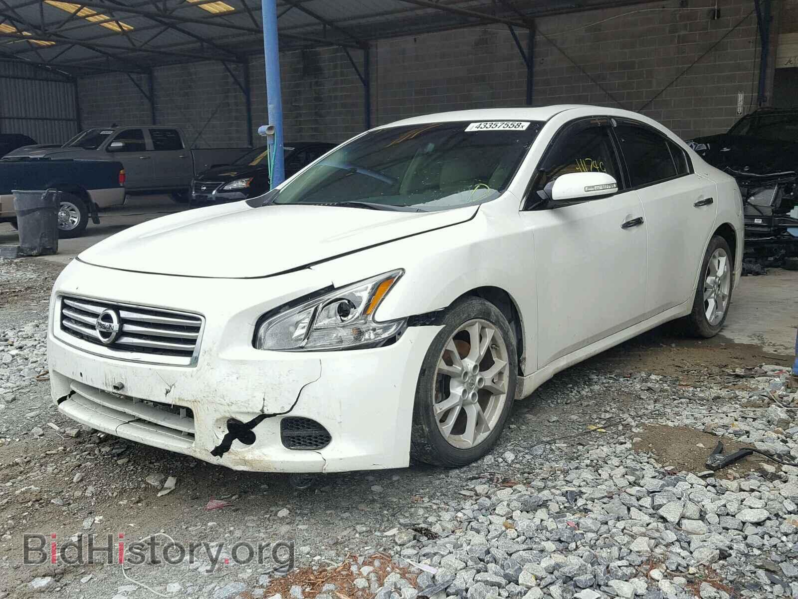 2013 NISSAN MAXIMA S - VIN: 1N4AA5AP4DC806427 - Фото 2