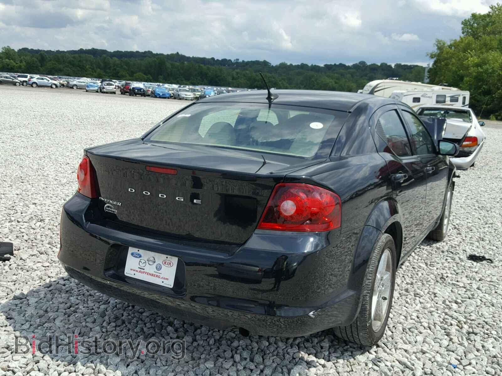 2011 DODGE AVENGER - VIN: 1B3BD2FB9BN574671 - Фото 4