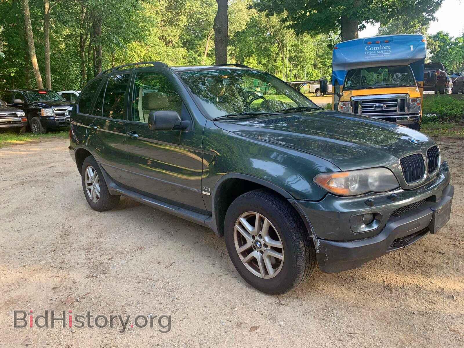 Photo 5UXFA13556LY33268 - BMW X5 2006