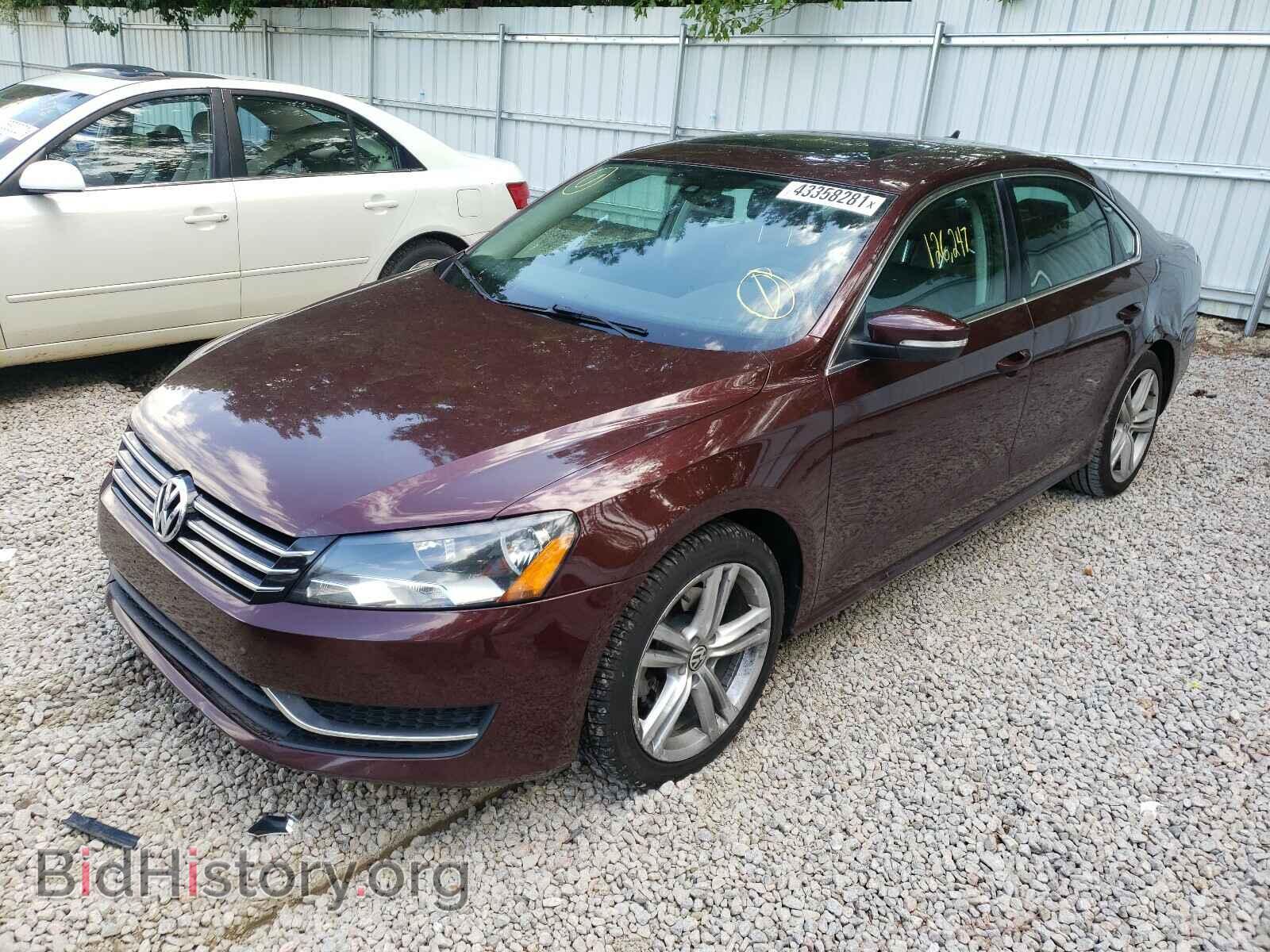 2014 VOLKSWAGEN PASSAT - VIN: 1VWBP7A30EC021472 - Фото 2