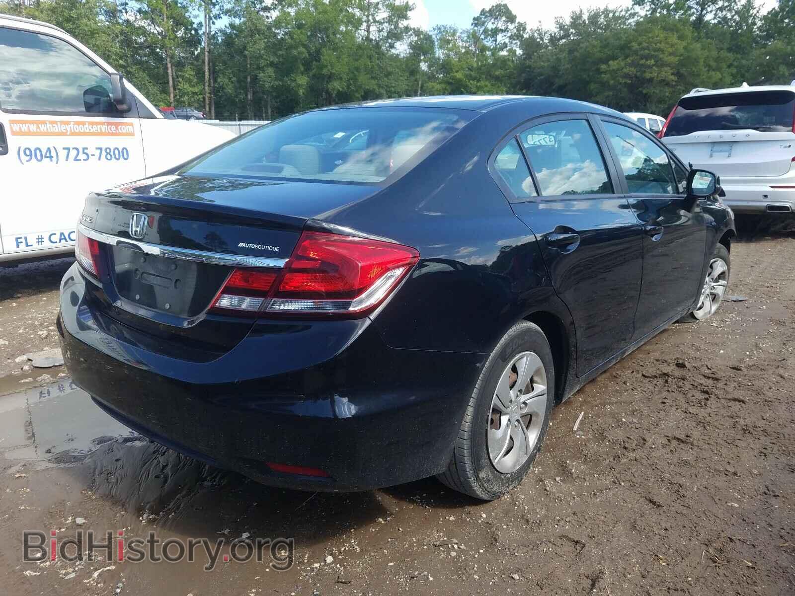2013 HONDA CIVIC - VIN: 19XFB2F57DE283755 - Фото 4