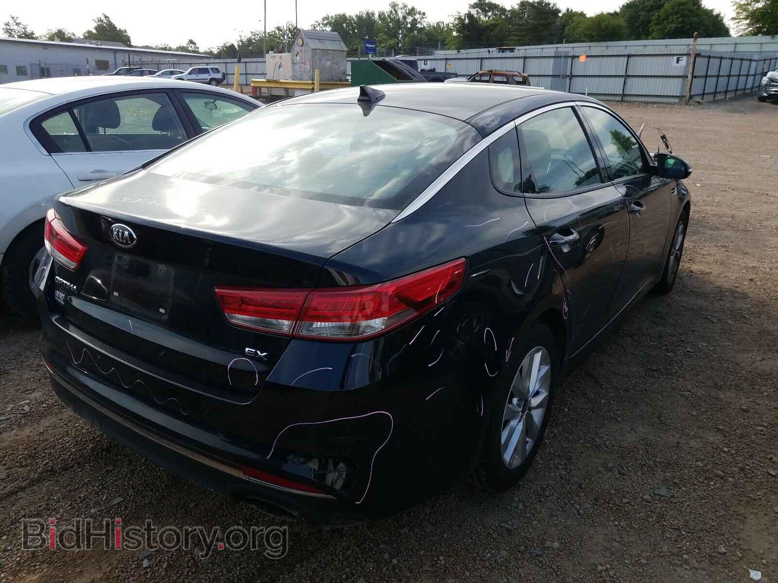 2016 KIA OPTIMA - VIN: 5XXGU4L32GG022879 - Фото 4