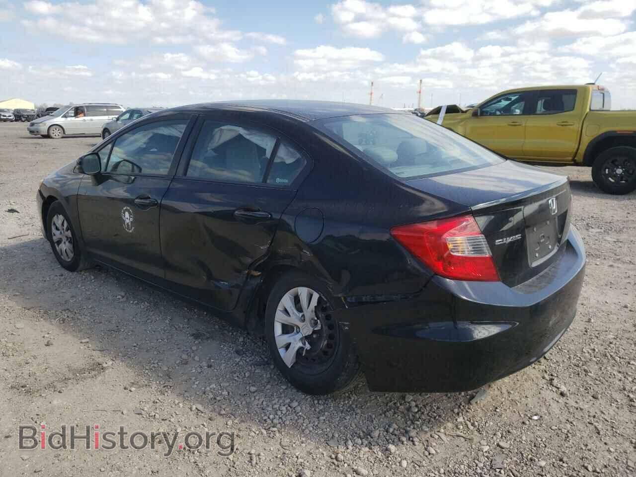 2012 HONDA CIVIC - VIN: 19XFB2E54CE022843 - Фото 2