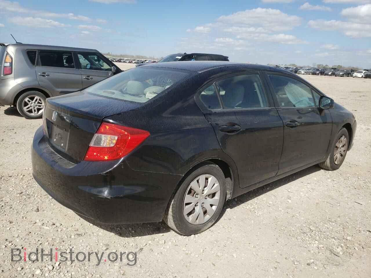 2012 HONDA CIVIC - VIN: 19XFB2E54CE022843 - Фото 3