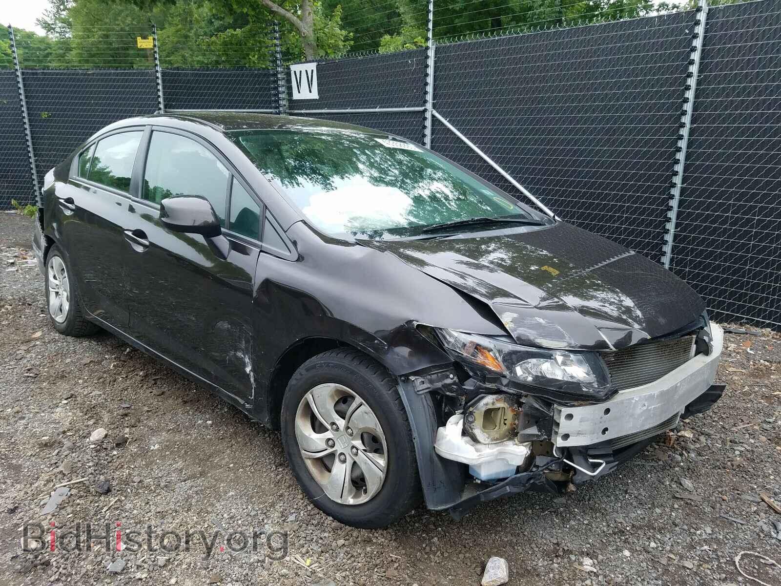 Фотография 2HGFB2F54DH587616 - HONDA CIVIC 2013