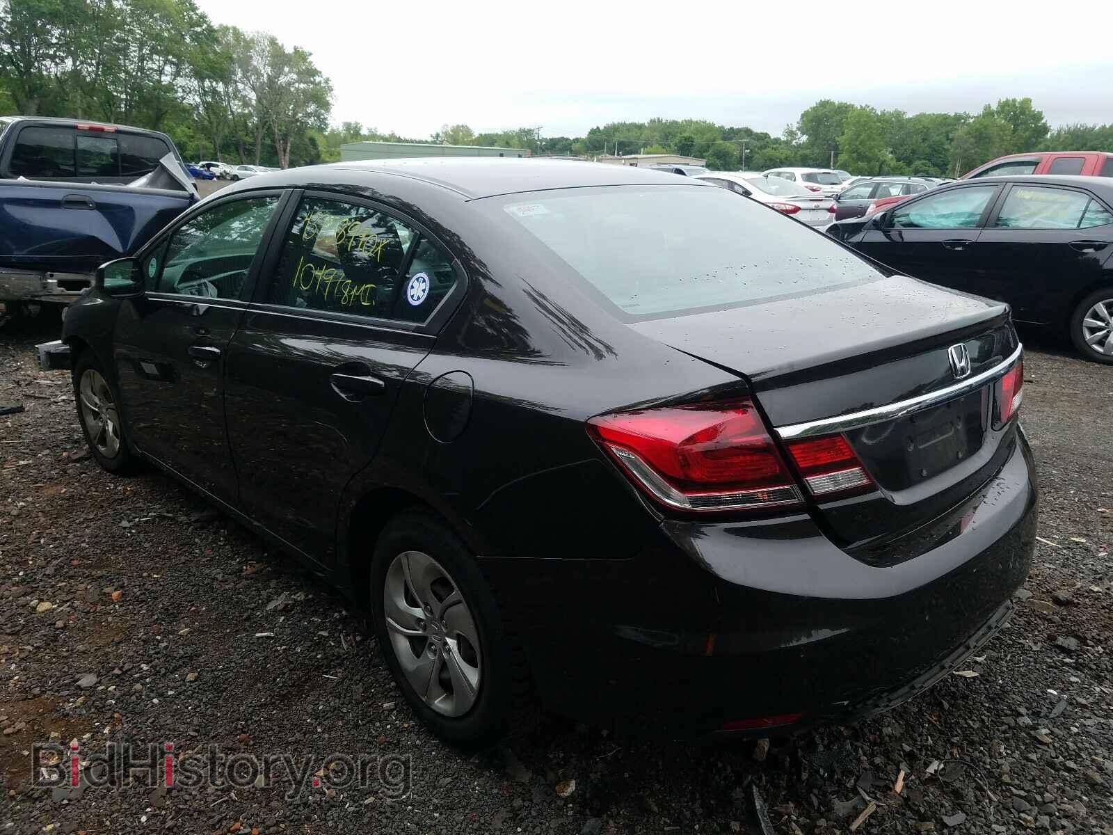2013 HONDA CIVIC - VIN: 2HGFB2F54DH587616 - Фото 3