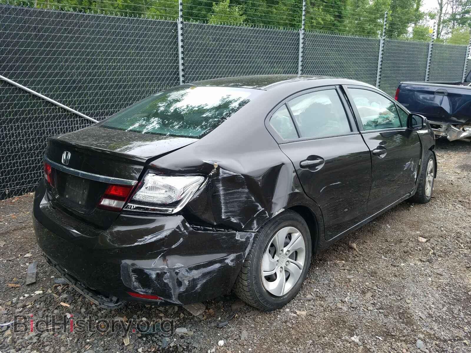 2013 HONDA CIVIC - VIN: 2HGFB2F54DH587616 - Фото 4
