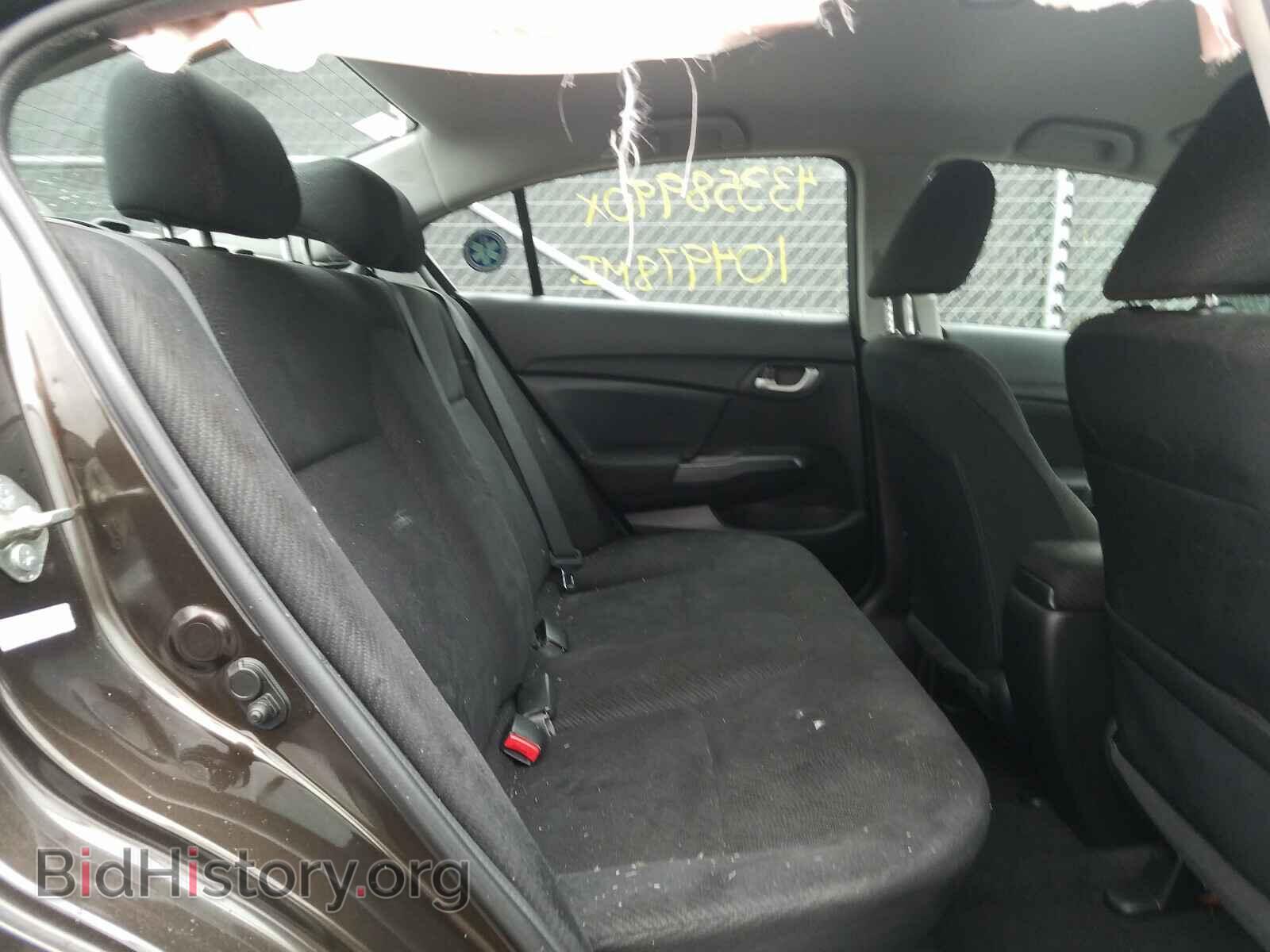 2013 HONDA CIVIC - VIN: 2HGFB2F54DH587616 - Фото 6