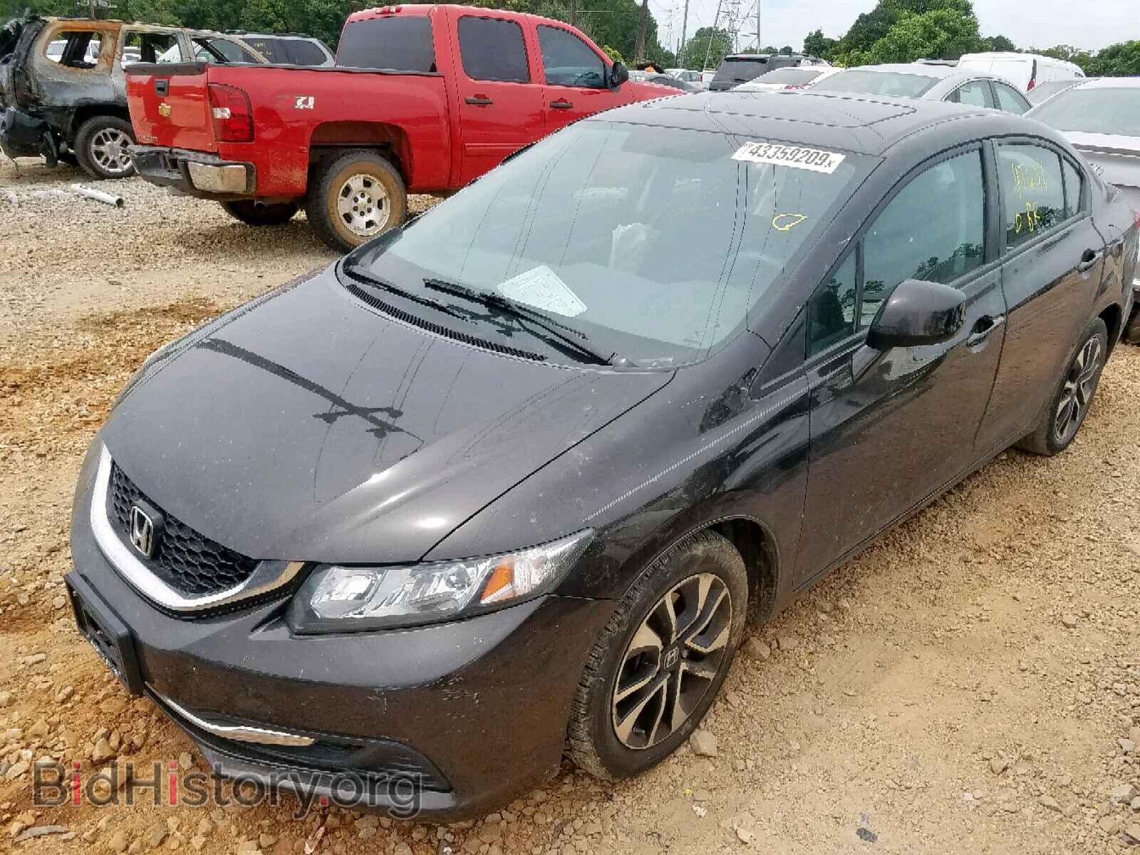 2013 HONDA CIVIC - VIN: 2HGFB2F82DH555645 - Photo 2