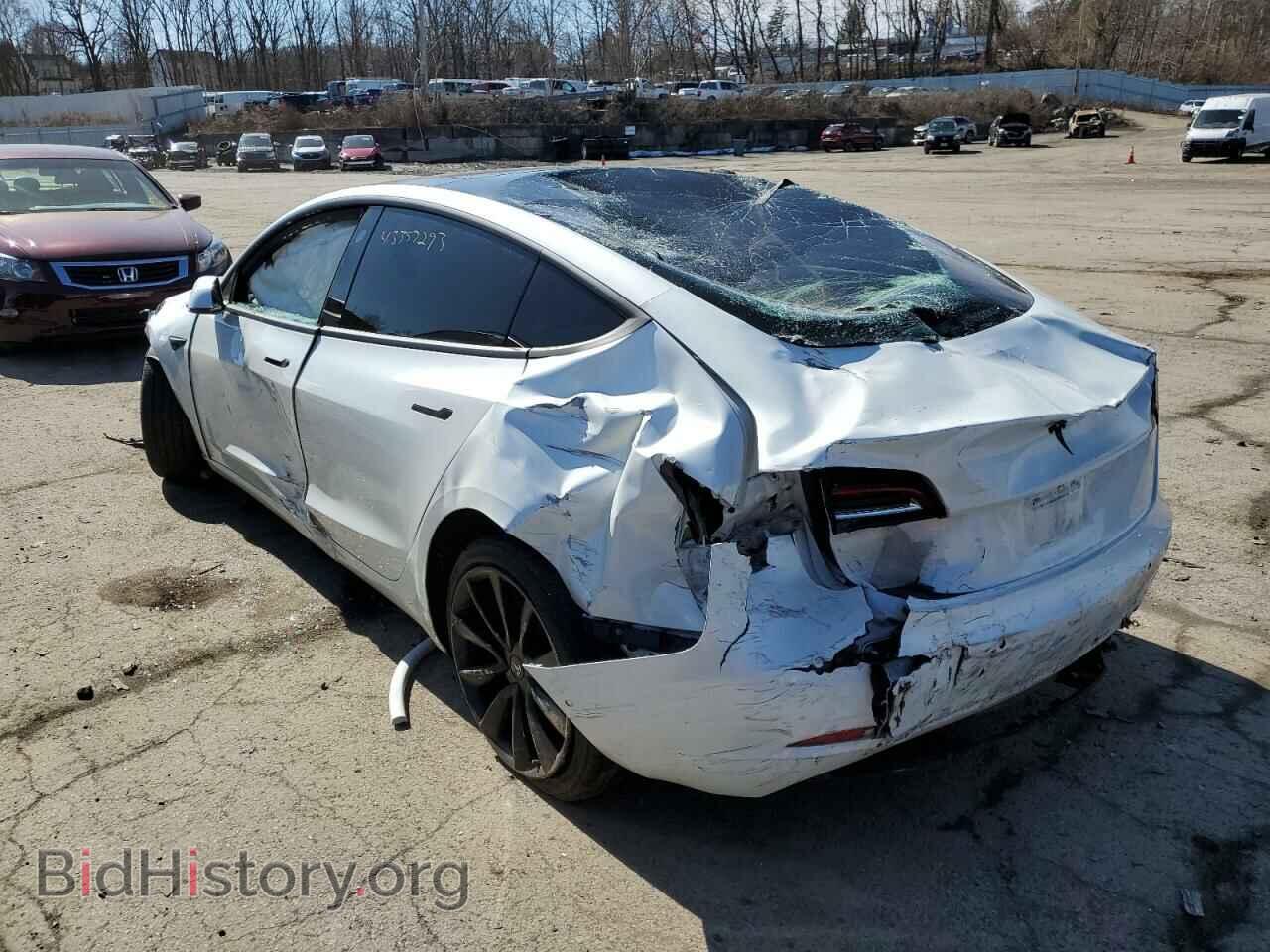 2020 TESLA MODEL 3 - VIN: 5YJ3E1EBXLF703755 - Фото 2