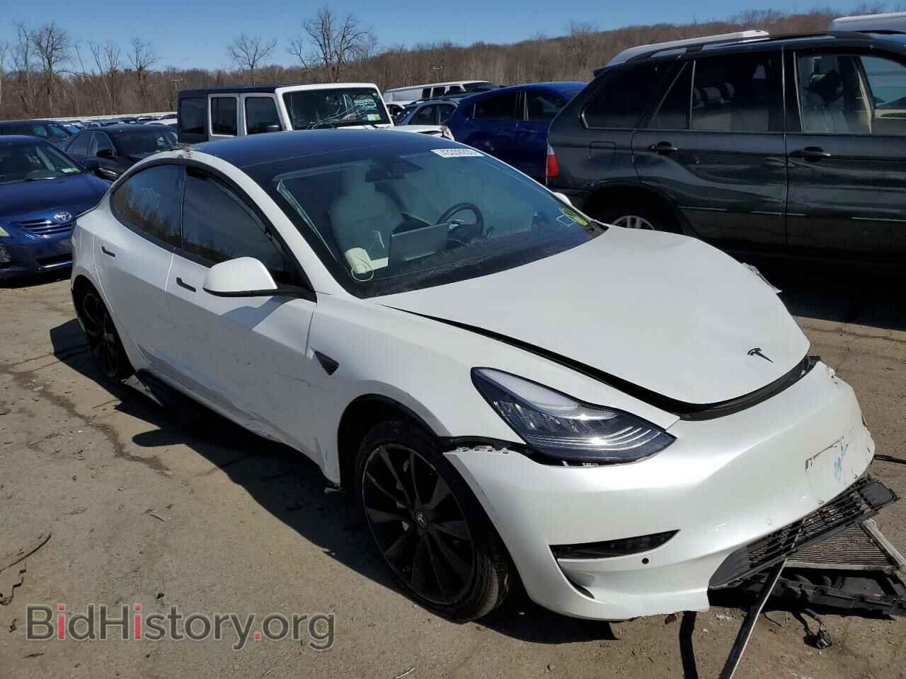 2020 TESLA MODEL 3 - VIN: 5YJ3E1EBXLF703755 - Фото 4