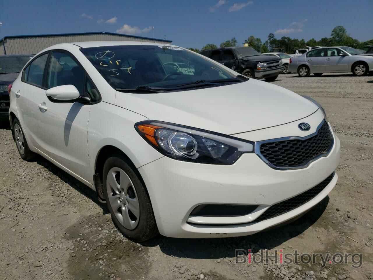 Photo KNAFK4A63G5571538 - KIA FORTE 2016