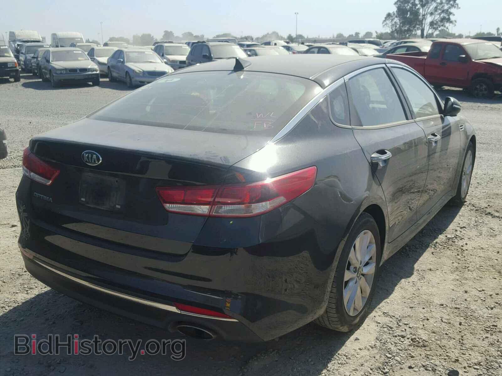 2016 KIA OPTIMA - VIN: 5XXGT4L38GG004275 - Фото 4