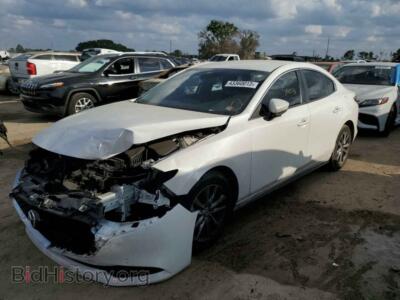 2019 Mazda 3, белый — VIN JM1BPABL7K1123065, Copart