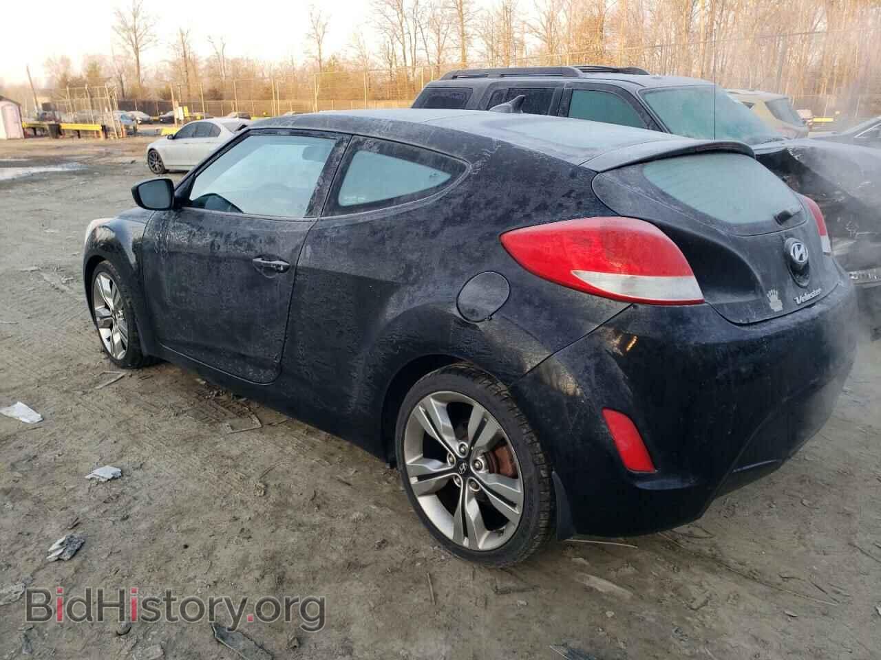 2012 HYUNDAI VELOSTER - VIN: KMHTC6AD9CU067424 - Фото 2