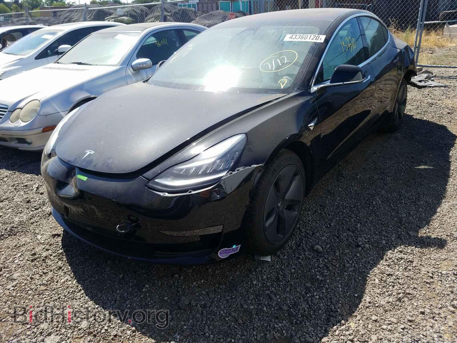 2018 TESLA MODEL 3 - VIN: 5YJ3E1EB6JF170610 - Фото 2