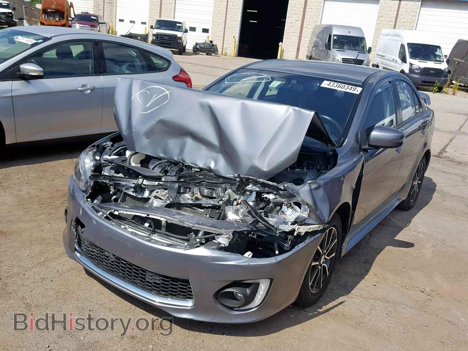 2017 MITSUBISHI LANCER - VIN: JA32U2FU1HU007965 - Фото 2